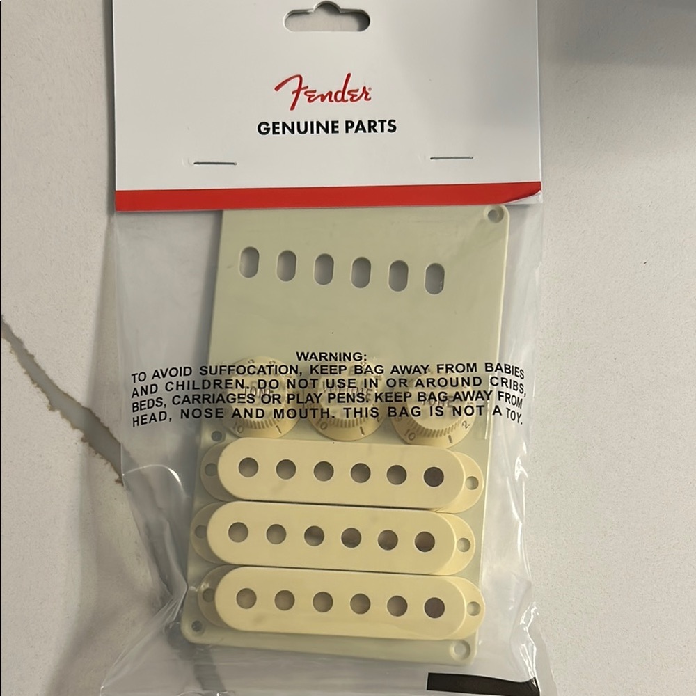 Fender Cream Guitar Pickup Covers